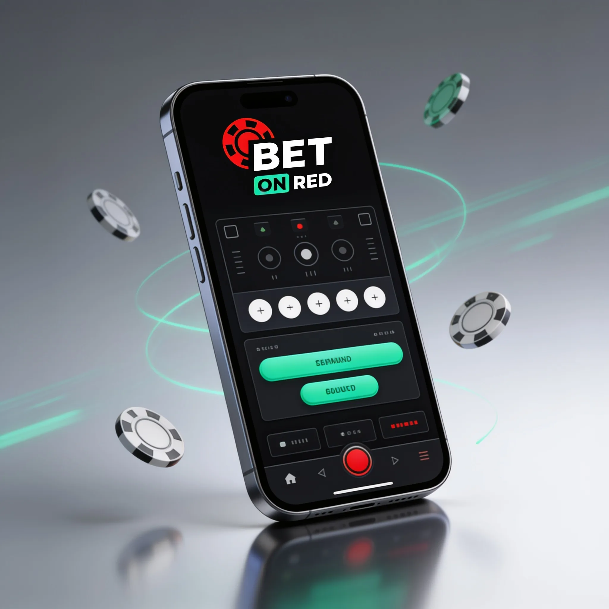BetOnRed Casino App auf einem Smartphone